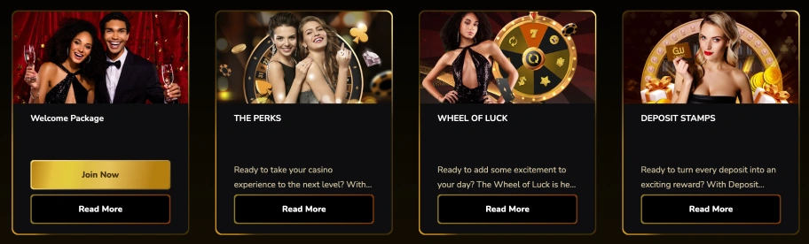 GW Casino bonuses